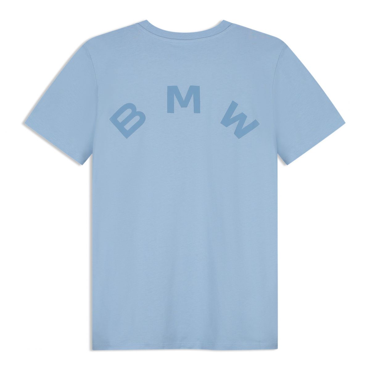 BMW弧形T恤藍
